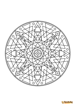 Mandalas para Imprimir: Descargar Gratis en PDF 22 Mandalas para Imprimir: Descargar Gratis en PDF
